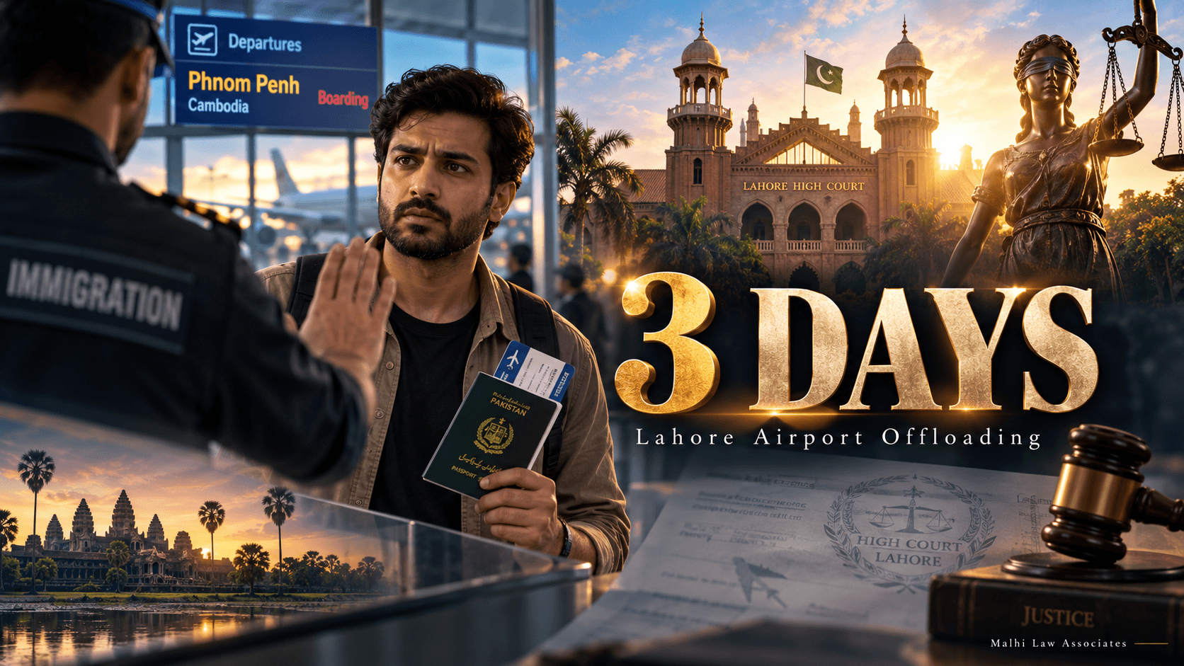 Lahore Airport Offloading to Cambodia: High Court Directed FIA to Decide Passenger’s Application in 3 Days