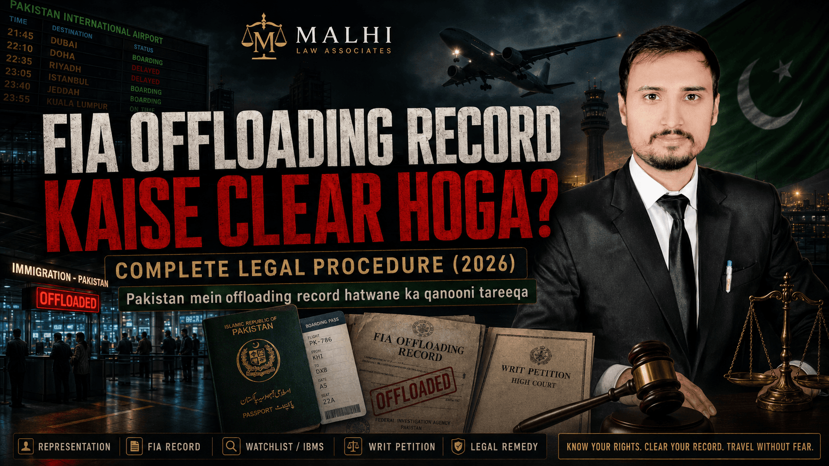 How to Clear an FIA Offloading Record in Pakistan: Complete Legal Procedure (2026)