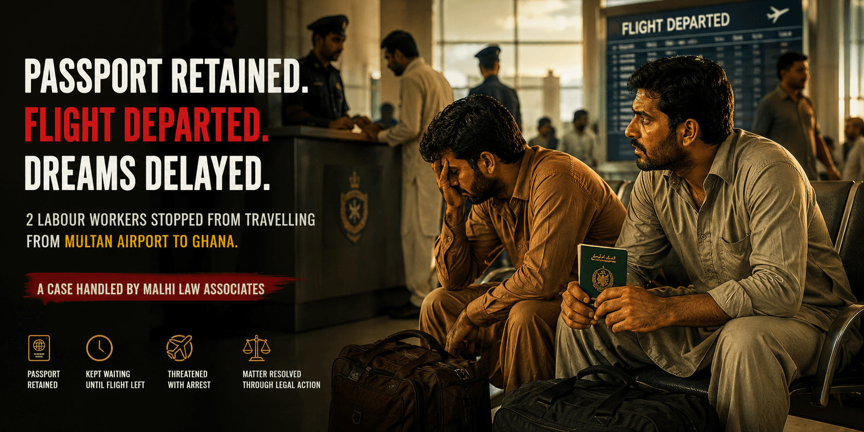 2 Work Visa Holders Mishandled by Immigration at Multan Airport